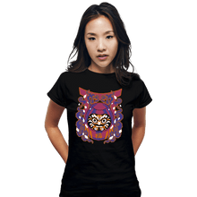 Load image into Gallery viewer, Shirts Fitted Shirts, Woman / Small / Black Daruma
