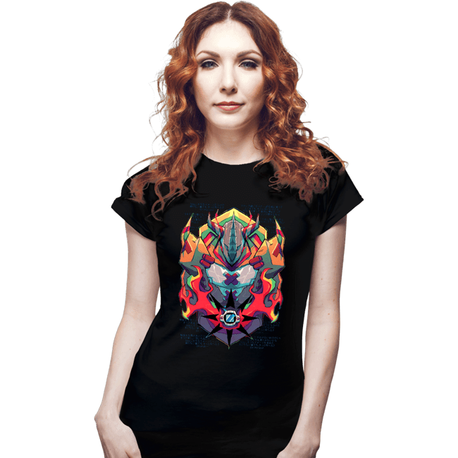 Shirts Fitted Shirts, Woman / Small / Black Wargreymon