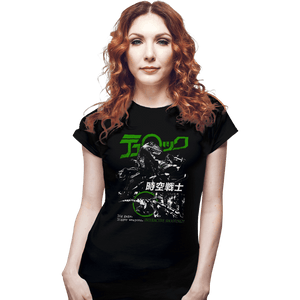 Daily_Deal_Shirts Fitted Shirts, Woman / Small / Black Jikuu Senshi Turok