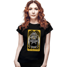 Load image into Gallery viewer, Shirts Fitted Shirts, Woman / Small / Black The Magician Tarot
