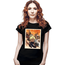 Load image into Gallery viewer, Shirts Fitted Shirts, Woman / Small / Black VII Poster
