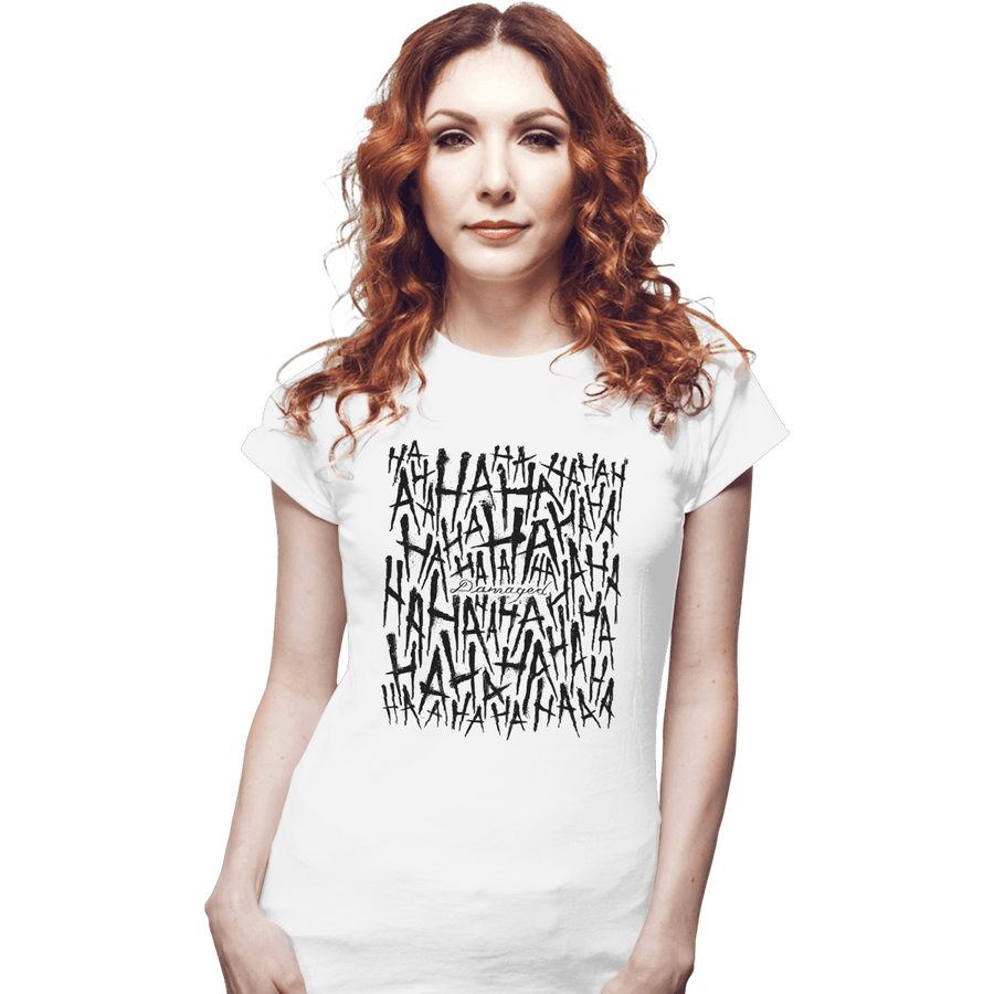 Shirts Fitted Shirts, Woman / Small / White Damaged