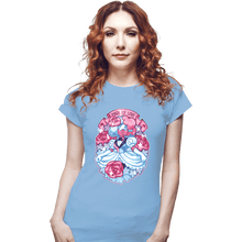 Load image into Gallery viewer, Shirts Fitted Shirts, Woman / Small / Powder Blue Made Of Love
