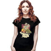 Load image into Gallery viewer, Secret_Shirts Fitted Shirts, Woman / Small / Black The Hero Of Nap
