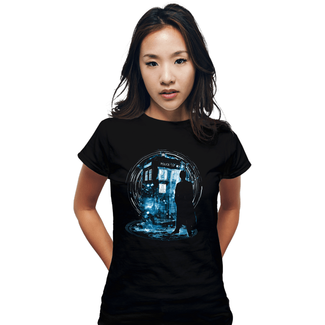 Daily_Deal_Shirts Fitted Shirts, Woman / Small / Black 10th Storm