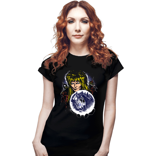 Secret_Shirts Fitted Shirts, Woman / Small / Black King Of Goblins