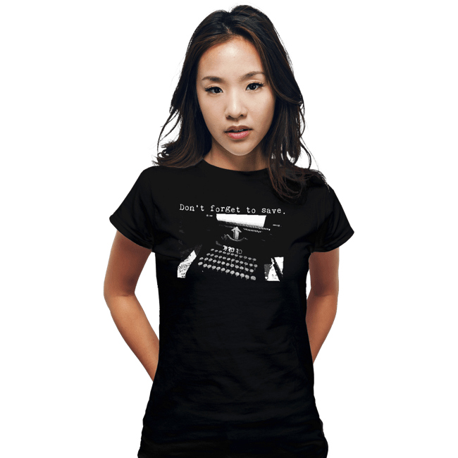 Secret_Shirts Fitted Shirts, Woman / Small / Black Don't Forget To Save...