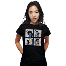 Load image into Gallery viewer, Shirts Fitted Shirts, Woman / Small / Black Mortal Komfort
