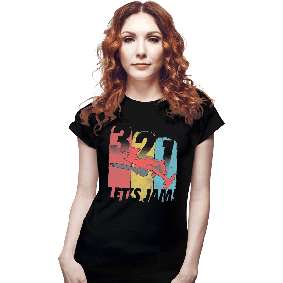 Shirts Fitted Shirts, Woman / Small / Black Let's Jam