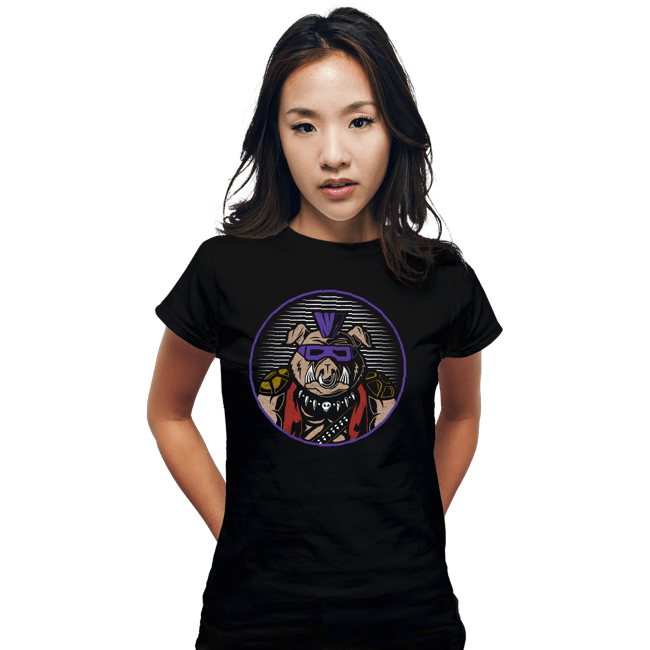 Shirts Fitted Shirts, Woman / Small / Black Pig Punk