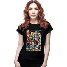 Load image into Gallery viewer, Secret_Shirts Fitted Shirts, Woman / Small / Black HB Superheroes
