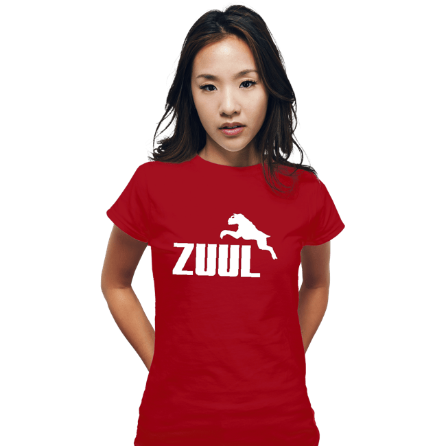 Shirts Fitted Shirts, Woman / Small / Red Zuul Athletics