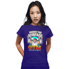 Load image into Gallery viewer, Shirts Fitted Shirts, Woman / Small / Violet Luisa&#39;s Gym (Violet)
