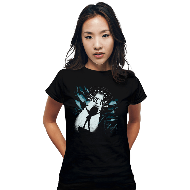 Shirts Fitted Shirts, Woman / Small / Black Earth Sucks