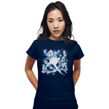 Load image into Gallery viewer, Secret_Shirts Fitted Shirts, Woman / Small / Navy Liberi Fatali
