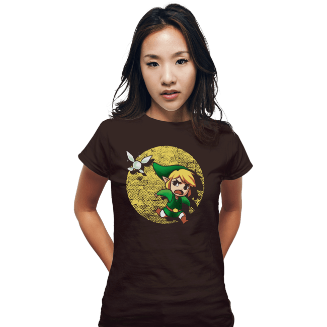 Shirts Fitted Shirts, Woman / Small / Black The Adventures Of Link