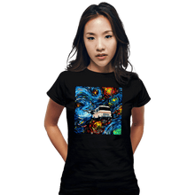 Load image into Gallery viewer, Secret_Shirts Fitted Shirts, Woman / Small / Black The Schwartz Was Never With Van Gogh
