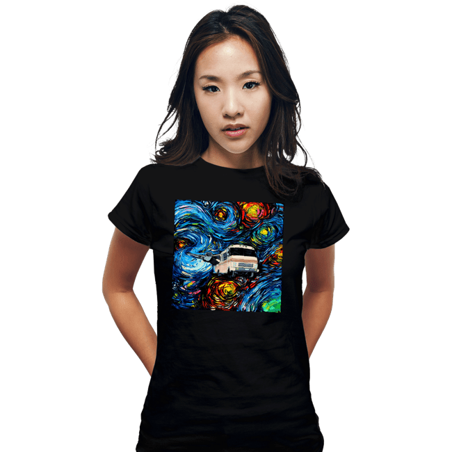 Secret_Shirts Fitted Shirts, Woman / Small / Black The Schwartz Was Never With Van Gogh