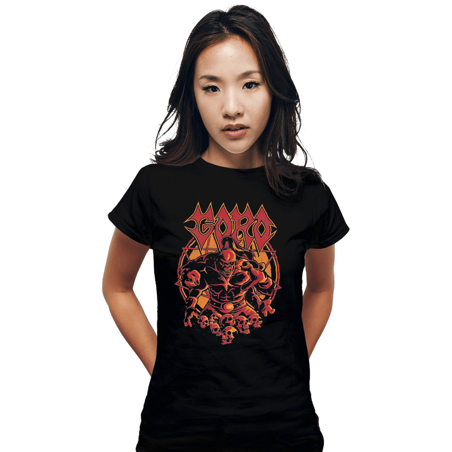 Shirts Fitted Shirts, Woman / Small / Black The Four Armed Shokan