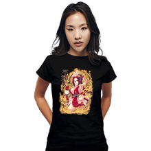 Load image into Gallery viewer, Shirts Fitted Shirts, Woman / Small / Black Fire Ninja Mai
