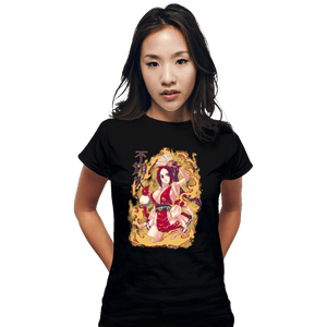 Shirts Fitted Shirts, Woman / Small / Black Fire Ninja Mai
