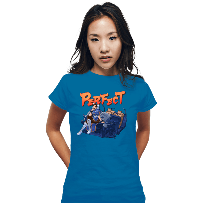 Secret_Shirts Fitted Shirts, Woman / Small / Sapphire Perfect