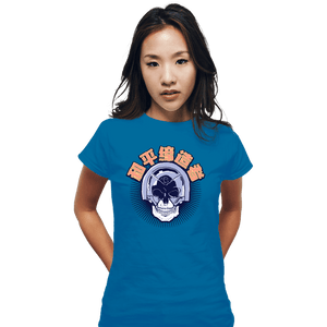 Shirts Fitted Shirts, Woman / Small / Sapphire The Peacemaker