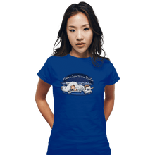 Load image into Gallery viewer, Secret_Shirts Fitted Shirts, Woman / Small / Royal Blue Have a Luke Warm Winter
