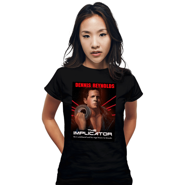 Daily_Deal_Shirts Fitted Shirts, Woman / Small / Black The Implicator