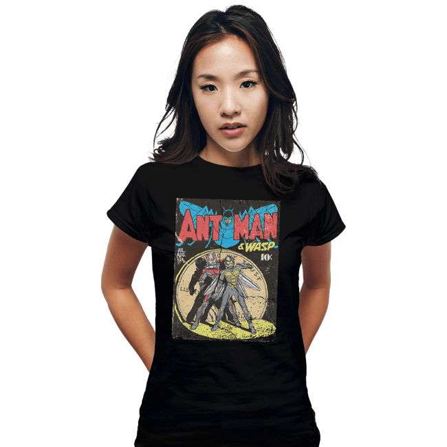 Shirts Fitted Shirts, Woman / Small / Black Antman And Wasp
