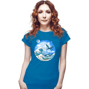 Secret_Shirts Fitted Shirts, Woman / Small / Sapphire Wave Off Pandora