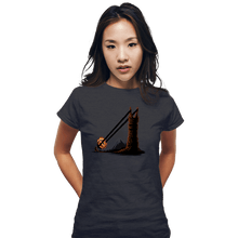 Load image into Gallery viewer, Shirts Fitted Shirts, Woman / Small / Dark Heather Dark Slingshot
