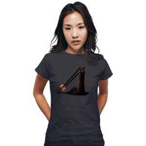 Shirts Fitted Shirts, Woman / Small / Dark Heather Dark Slingshot