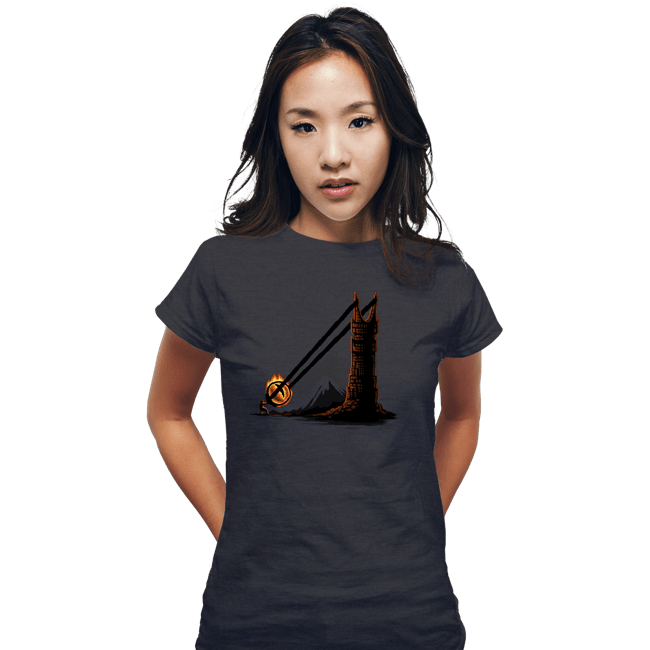 Shirts Fitted Shirts, Woman / Small / Dark Heather Dark Slingshot