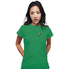 Load image into Gallery viewer, Daily_Deal_Shirts Fitted Shirts, Woman / Small / Irish Green Click The Link
