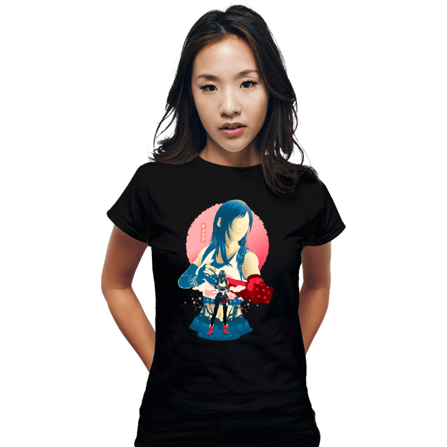 Daily_Deal_Shirts Fitted Shirts, Woman / Small / Black Seventh Heaven's Fist