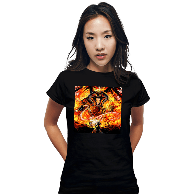 Shirts Fitted Shirts, Woman / Small / Black Van Gogh Never Passed