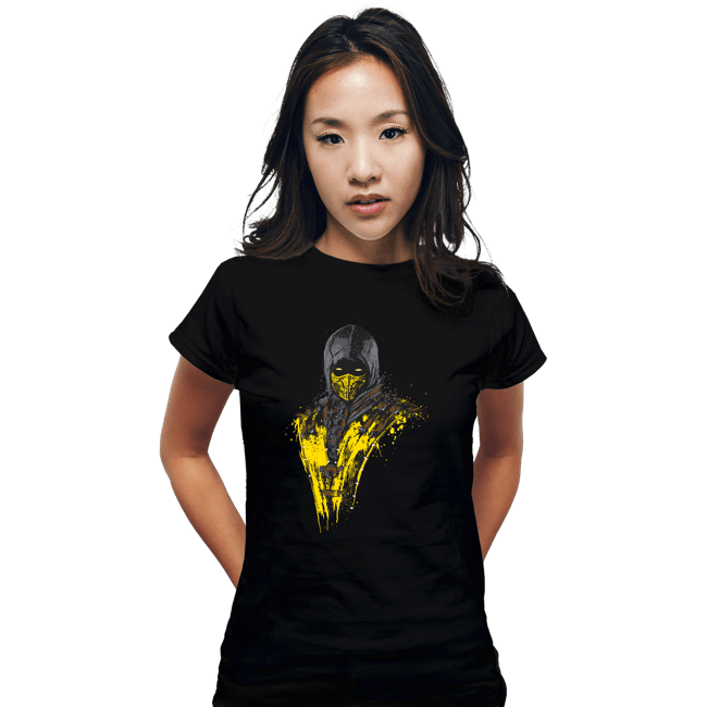 Shirts Fitted Shirts, Woman / Small / Black Mortal Fire