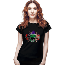 Load image into Gallery viewer, Shirts Fitted Shirts, Woman / Small / Black Green Legend
