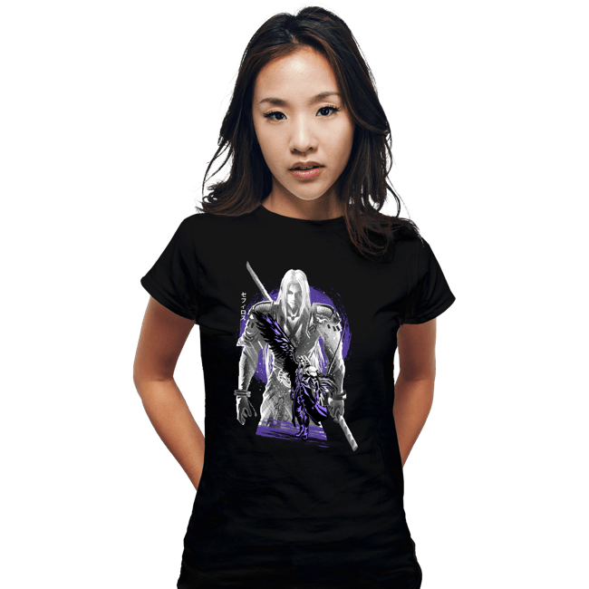 Daily_Deal_Shirts Fitted Shirts, Woman / Small / Black Masamune's Shadow