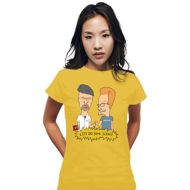 Shirts Fitted Shirts, Woman / Small / White Let's Do Some Science