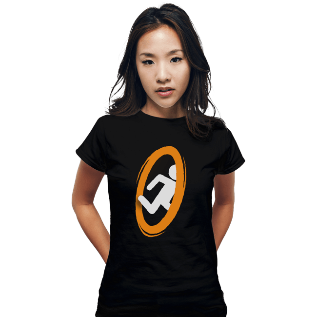 Shirts Fitted Shirts, Woman / Small / Black Portal B