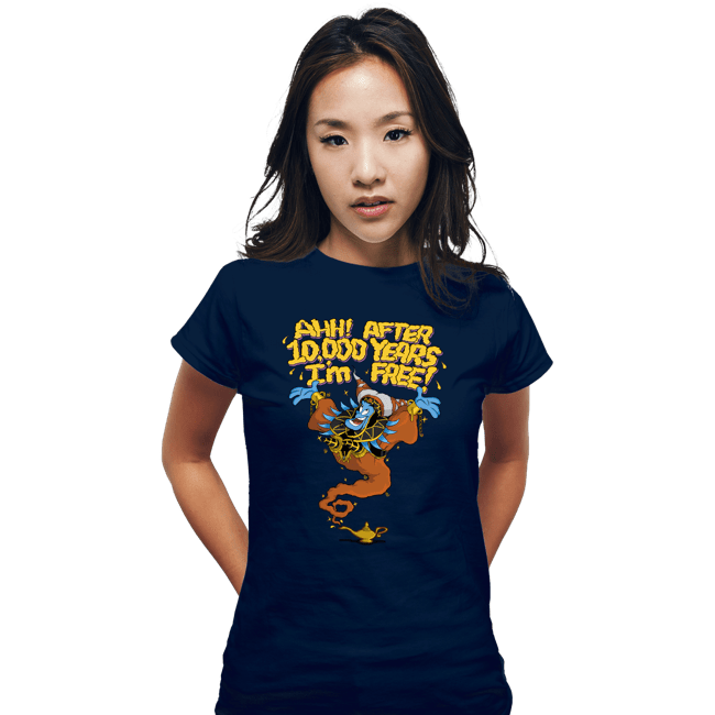 Secret_Shirts Fitted Shirts, Woman / Small / Navy Geniepulsa