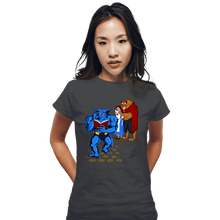 Load image into Gallery viewer, Secret_Shirts Fitted Shirts, Woman / Small / Charcoal Torn Between Two Beasts
