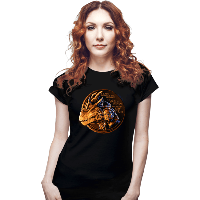 Daily_Deal_Shirts Fitted Shirts, Woman / Small / Black The Old Code