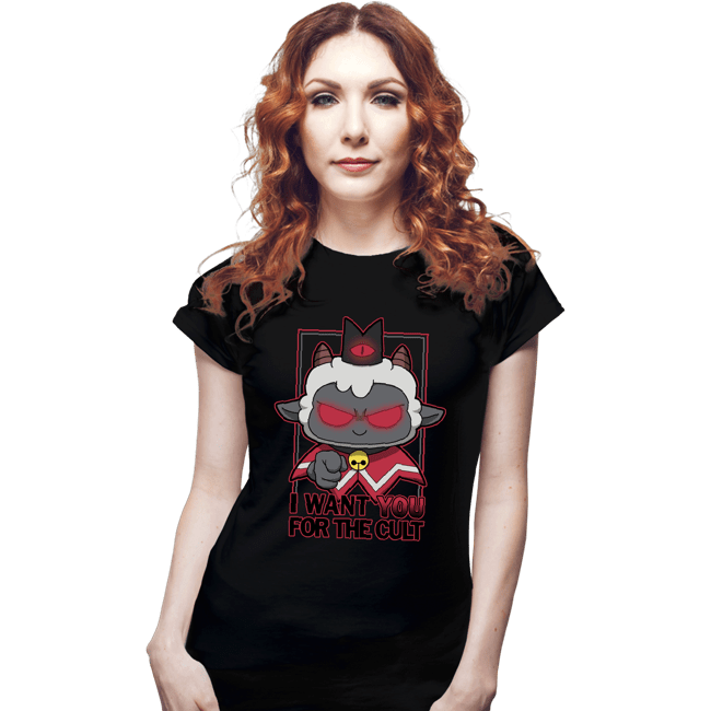 Secret_Shirts Fitted Shirts, Woman / Small / Black Uncle Lamb