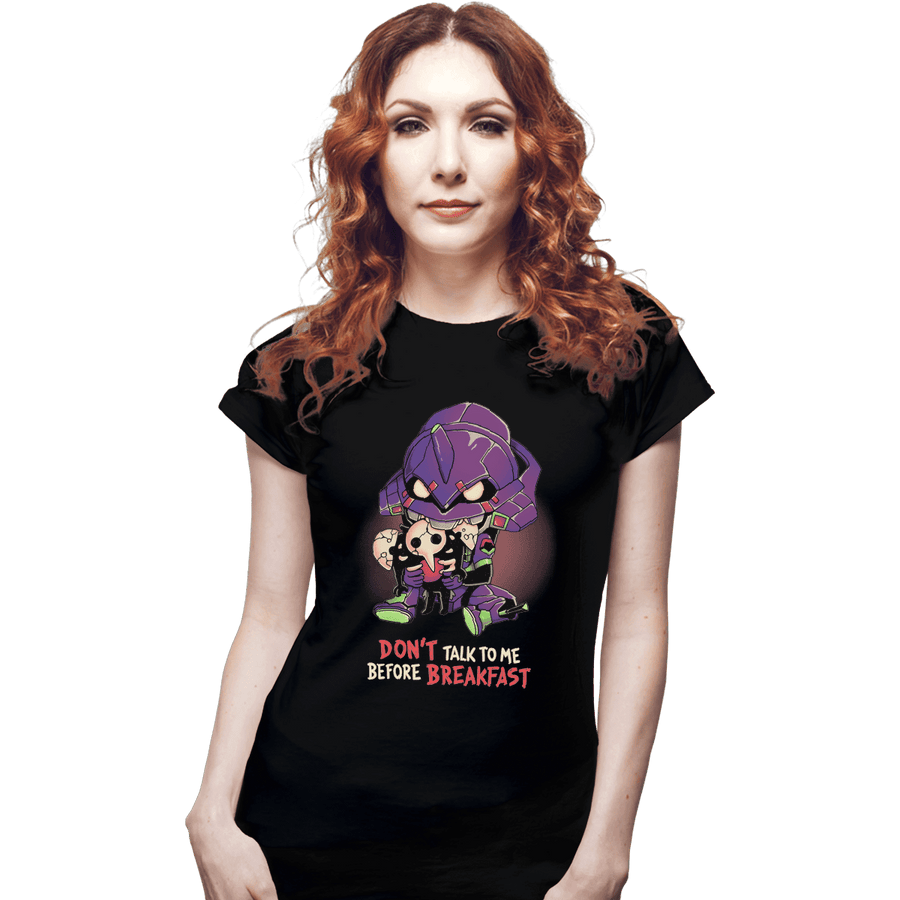 Shirts Fitted Shirts, Woman / Small / Black Berserk Breakfast