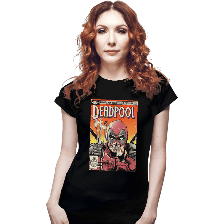 Shirts Fitted Shirts, Woman / Small / Black Wolverine Mashup