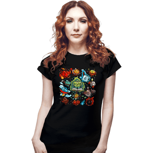 Shirts Fitted Shirts, Woman / Small / Black World Of Dice