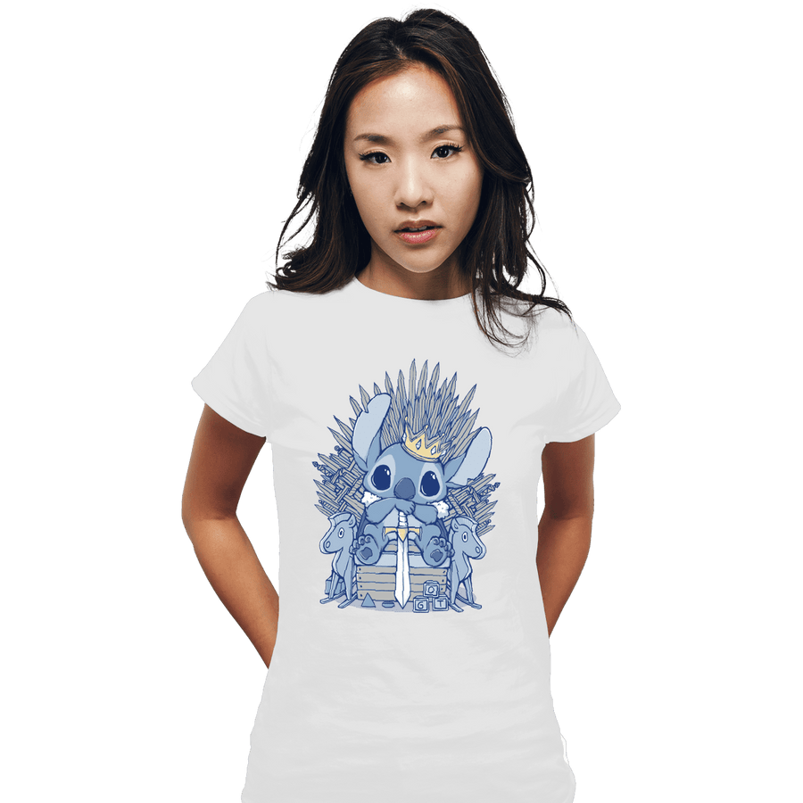 Shirts Fitted Shirts, Woman / Small / White The Throne